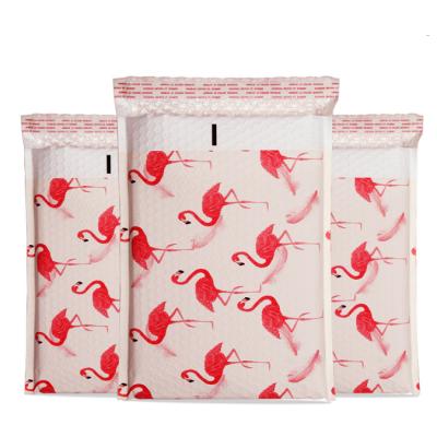 China Gift & Good Craft Marketing Custom Design Eco - Friendly Mailing Envelopes Bag Poly Mailers Pink For Clothing for sale