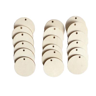 China Original Wholesale 100pcs/set Diy Handmade Decorative Wooden Log Discs Graffiti for sale