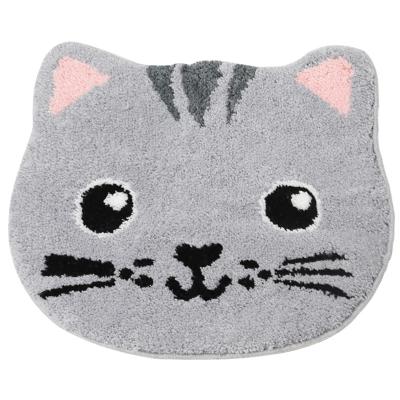 China New Washable Home Animal Bath Mats Non Slip Entrance Foot Mat Absorbent Bath Mat Cartoon Style for sale