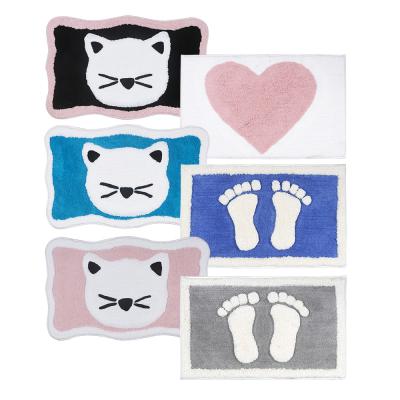 China Hot Sale Living Room Washable Bath Mats Microfiber Carpet For Kids for sale