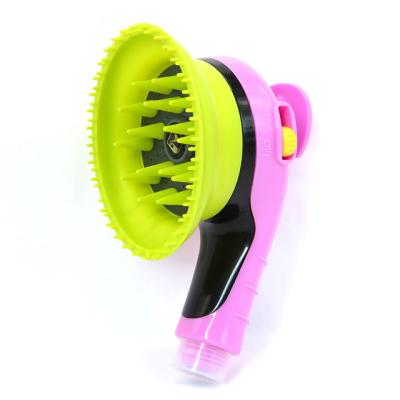 China High Quality Rain Shower Durable Using Various Hand Held Pet Shower Nozzle Pet Bathing Tool for sale