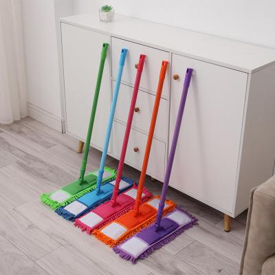 China High Quality Viable Quickly Absorb Water Quick Microfiber Mop Microfibrw Refill Cloth Cloth Cover Stainless Home Cleaning Sweeper Mop for sale