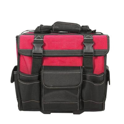 China Custom Tote Tool Bags Organizer Trolley Carry Bag Storage Rolls Large Capacity Rolling Tool Storage Bag for sale