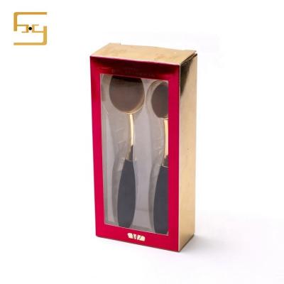 China Cosmetic Recyclable Custom Other Makeup Brushes Cheap Gift Box Packaging for sale