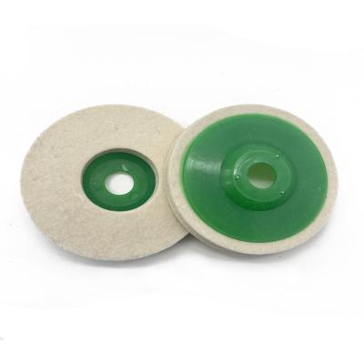 China Polishing marble Abrasive Tool Wool Felt Disc Polishing Wheel for Glass Metal Non-metal for sale