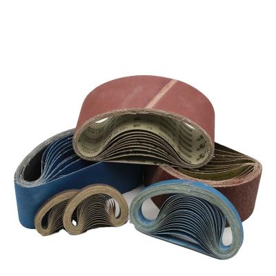 China Polishing  abrasive sanding belt  sanding belt size for polishing and grinding Non-woven Abrasive Sanding Belt for sale