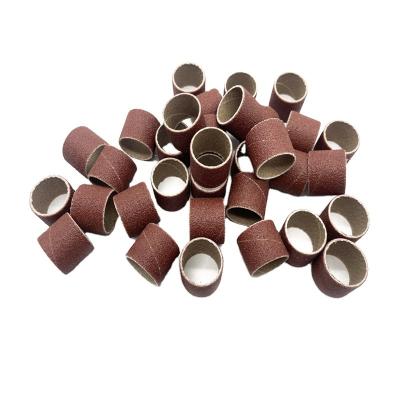 China Polishing  Electric grinding accessories sand paper ring sand drum wood metal grinding sand ring for sale