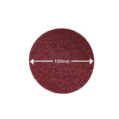 China Polishing  Flocking sand sheet self-adhesive sand disc sand polishing round Angle grinding machine polishing multi-purpose for sale