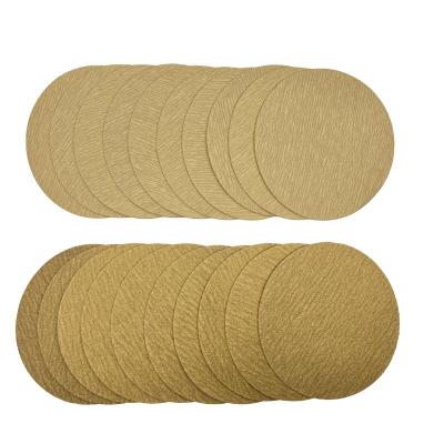 China Polishing  Wholesale Hook And Loop Sanding Pad Customer Size Abrasive Sanding Disc Round Sanding Paper Disc for sale