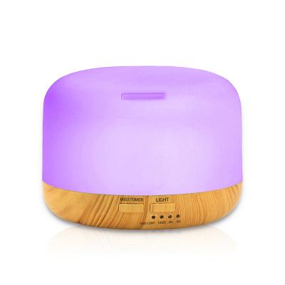 China 2020 Hot Products Waterless Power-Up Factory Supply Ultrasonic Aroma Diffuser Ultrasonic Essential Oil Diffuser 500ml For Home Office for sale