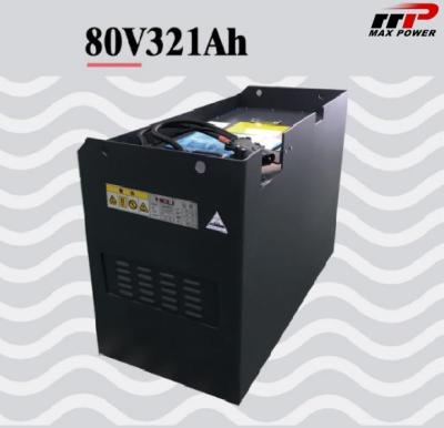 China Gabelstapler Lithium LiFePO4 Batterie 80V 321AH Lithium-Ionen-Phosphat Lifepo4 Batteriekasten zu verkaufen