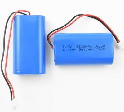 China 2024 CB UN38.3 Lithiumbatterie 6.4v 3.7V 18650 2600mah 18650 Li-Ionen-Batteriezelle 18650 kundenspezifische Batterie zu verkaufen