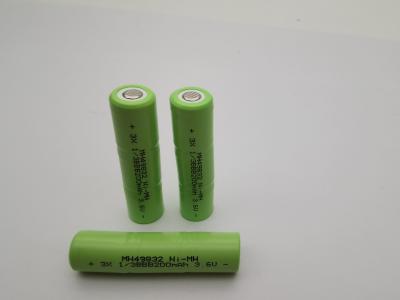 Китай UL 3.6V 200mAh NIMH перезаряжаемые аккумуляторы 1/3BBB пользовательский пакет аккумуляторов NIMH готовый к использованию NIMH аккумуляторы длительный срок службы продается