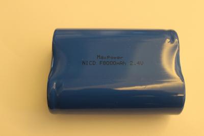 China baterías de 2.4V Nicd, baterías de F8000mAh para el CE de la UL del micrófono inalámbrico en venta