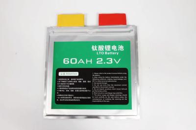 Chine batterie au lithium de la batterie 2.3V LTO d'oxyde de titane du lithium 60Ah à vendre