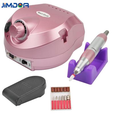 China Sale 15W Plastic Direct Nail Drill Machine 30000 RPM Electric Nail Equipment Manicure Pedicure for sale