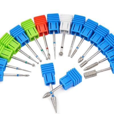 China Custom Durable Carbide Professional Manicure Manicure Nail Bit Salon Barrel Nail Drill E Nail E Nail Drill Bits Durable New for sale