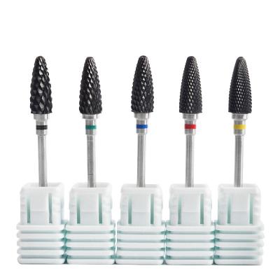 China High Quality Nail Salon Nail Bit Drill Bit Pedicure NEW Nail Drill Bits Durable Ceramic Pedicure Nail Grinding Drill Bit for sale