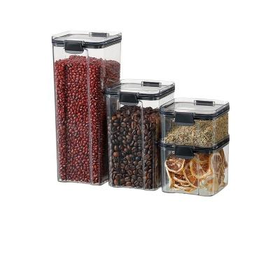 China Freshness Preservation Transparent Microwave Refrigerator Food Safe High Quality Plastic Trash Cans With Lids for sale