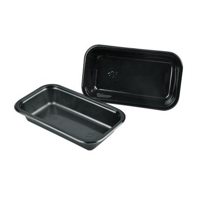 China Stocked Disposable Airline CPET Casserole Meal Baking Box for sale