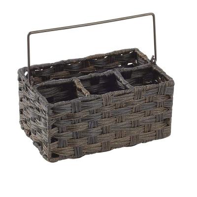 China Hot Selling Sustainable Household Stock Plastics Organizer Boxes Plastic Baskets Kitchen Storage Basket for sale