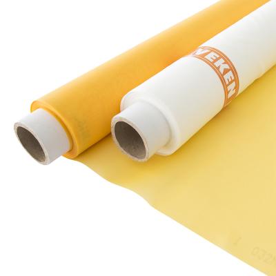 China Yes High Tensile Polyester Monofilament Screen Printing Mesh, 32T To 180T Bolting Cloth Screen Printing Mesh Fabric for sale