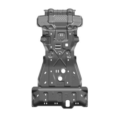 China Factory-direct Skid Plate Fit For Toyota Fortuner Hilux JUNXI 3D Steel Gearbox Transfer Case Engine Protector Guard Cars Accessories for sale