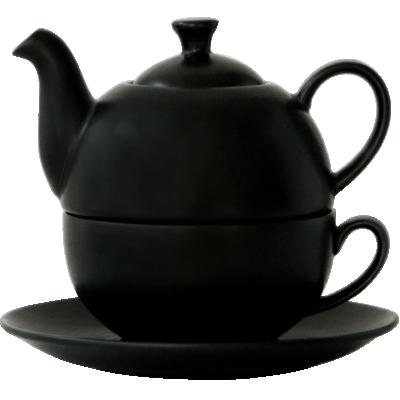 China TP39 Single Color Black Or White Color Luster Porcelain Teapot Sustainable Ceramic Tea For One for sale