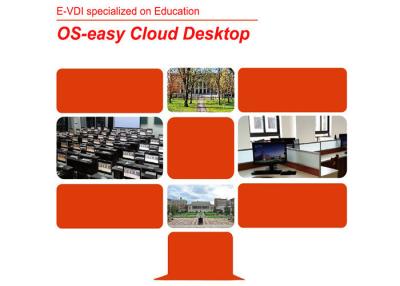 China Mobile Data Center Management Software E-VDI For Teacher Office , Virtual Os Software for sale