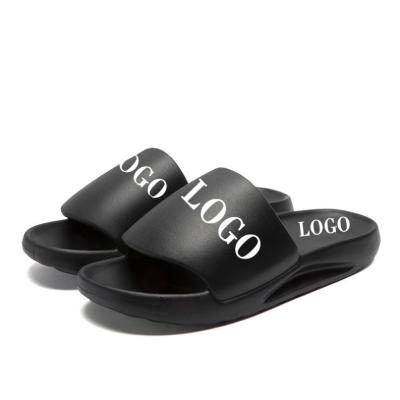 China Fashion Trend New Design Hot Selling Logo Lover Beach Sandal Custom Shoes Slides Eva Water Slide Sport Slippers xmsx for sale