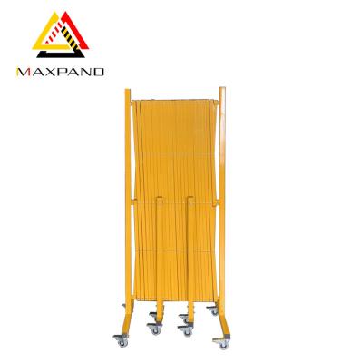 China Easily Assembled MAXPAND Customized Exterior Metal Door Accordion Garage Doors Expanding Retractable Barrier for sale