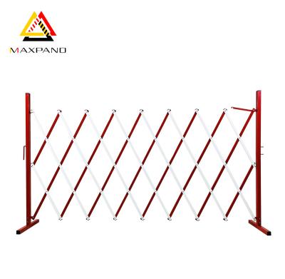 China MAXPAND Easily Assembled Customized Steel Folding Scissor Barrier Aluminum Expanding Security Gate for sale
