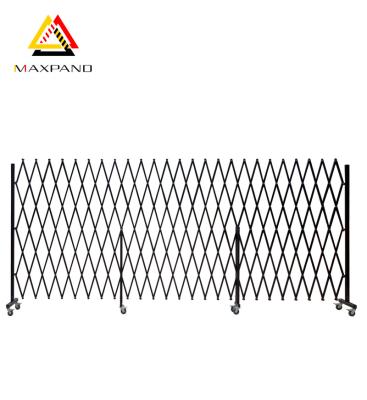 China MAXPAND Telescopic Temporary Metal Barrier Easily Assembled Accordion Customized Folding Folding Scissor Gate for sale