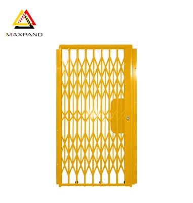 China MAXPAND Metal Scissor Expandable Security Easily Assembled Folding Sliding Gate for sale