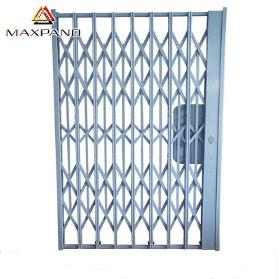 China MAXPAND Industrial Metal Security Expandable Scissor Gate Folding Sliding Gate for sale