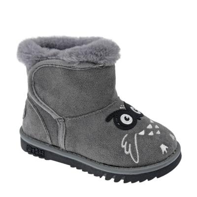 China High Quality Thermal Baby Leather Microfiber Boots Toddler Lightweight Shoes Wholesale Supplier Customized for sale