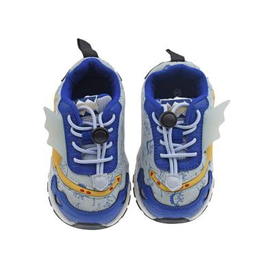 China Breathable Kids Fashion Gray Sneakers Pterodactyl Boys Soft Sole Toothless Shoes for sale