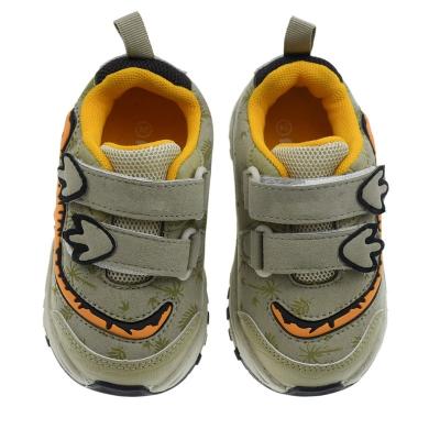 China 2022 Hot Sale Kids Sneakers Breathable Light Green Boys Girls Sports Kids Brand Sneakers for sale