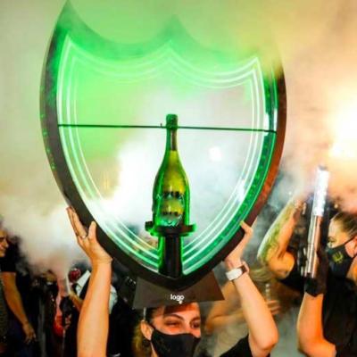 China KX0097 Miami Bottle Holder Club DOM P Champagne Vodka Bottle VIP Service Bottle Carrier Presenter Glorifier for Night Club, Bar, Bar, Lounge for sale