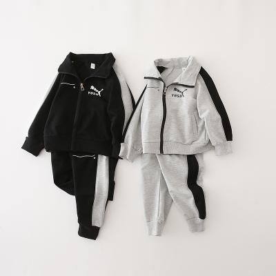 China Boys casual springs and autumn suits children's fashion new sportswear boys sports two-piece suits for sale