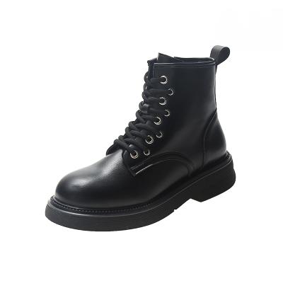 China European Motorcycle Women's Martin Boots Wholesale Fashion Trend Autumn Winter New British Boot Waist Boot for sale