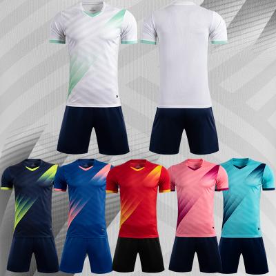 China 2021 Custom New Support Ball Jerseys Custom Logo Soccer Jersey Uniform Sets Set Football Kits Football Jersey for sale