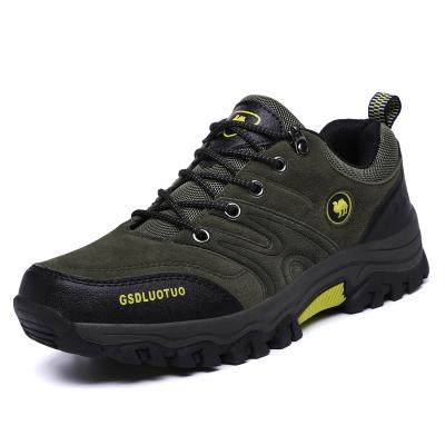 China Wholesale Rubber Non-slip Wear-Resistant Climbing Shoes Men's Moutain Hiking Boots Waterproof Raise Shoes for sale