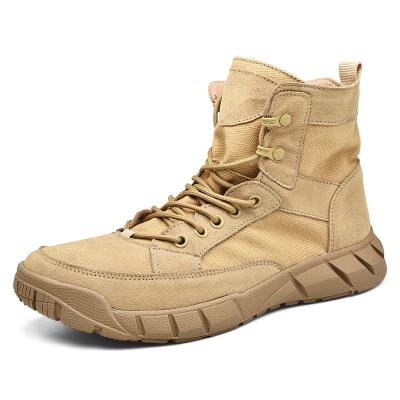 China Hot Selling Comfortable Rubber Men's Moutain Hiking Boots Anti-Slip Climbing Shoes Waterproof Hiking Shoes for sale