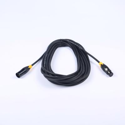 China XLR Speaker Male to Female Microphone Cable 20ft, Black for sale