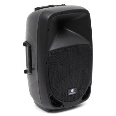 China No Amplifier High Quality Portable Trolley Karaoke Full Range Rechargeable Battery Active Speaker for sale