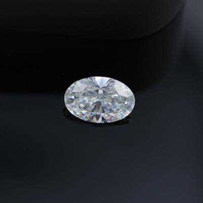 China Loose Star Yuying Gems Moissanite Oval Shape 8*10mm 3Carat Moissanite Stone VVS GRA Synthetic Diamond for sale