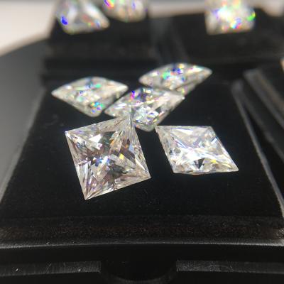 China Wholesale Price Star Square Shape Moissanite Diamond D/VVS Clarity Loose Moissanite Gemstone For Ring Jewelry for sale