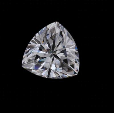 China Trillion star machine cut moissanite 3 carat cut high quality facet white synthetic diamond for sale for sale