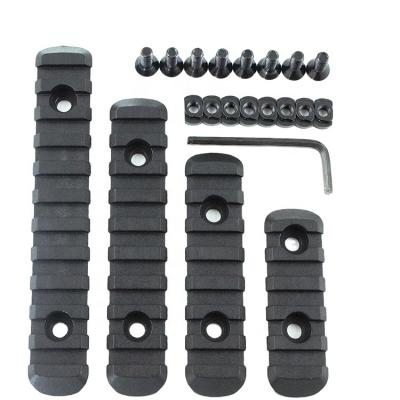 China Durable M-Lok Polymer Rail Section Kit For MOE Handguard 5 Rail Handguard Polymer Picatinny Kit 7 9 11 Slots for sale